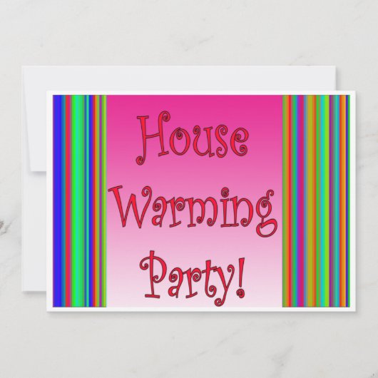 House Warming Party Card Kaart (Voorkant)