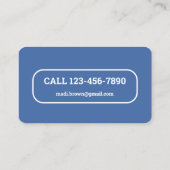 House Watcher Visitekaartje (Achterkant)