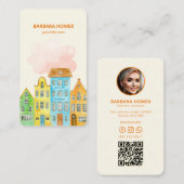 House Waterverf Real Estate Agent Visitekaartje (Voorkant / Achterkant)