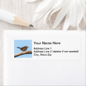 House Wren Etiket (Insitu)