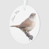 House Wren Ornament (voorkant)
