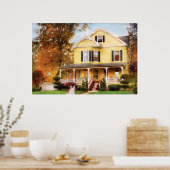House - Yellow Lace - Dream House Poster (Keuken)