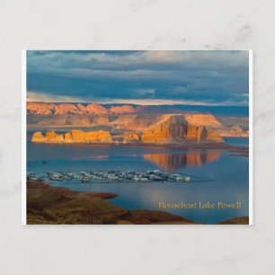 Houseboat Lake Powell Briefkaart