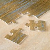 Houseboot and water skier, Murray River, Australië Legpuzzel (Zijkant)