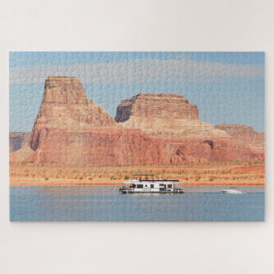 Houseboot, Lake Powell, Arizona, Verenigde Staten  Legpuzzel