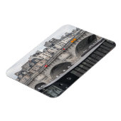 Houseboot nabij Pont Neuf - Parijs, Frankrijk Magneet (Linkerzijde)