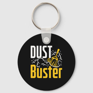 Housekeeper Housekeeping Cleaning Lady Dust Buster Sleutelhanger