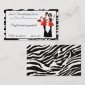 Housekeeping Diva Visitekaartjes (Voorkant / Achterkant)