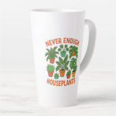Houseplant Lovers Gift Latte Mok (Rechterhoek)