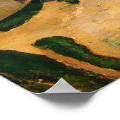 Houses Along a Road, c.1881 Poster (Hoek)