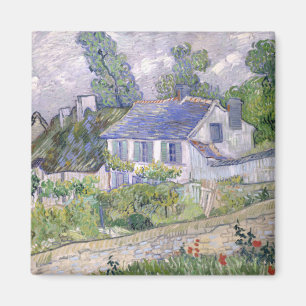 Houses in Auvers Vincent van Gogh Magneet