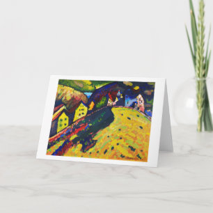 Houses in Murnau, Wassily Kandinsky Kaart