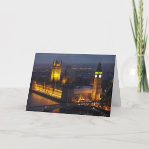 Houses of Parliament, Big Ben, Westminster Kaart