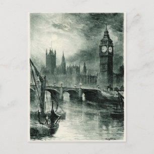 Houses of Parliament, Londen Briefkaart