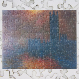 Houses of Parliament, Londen door Claude Monet Legpuzzel