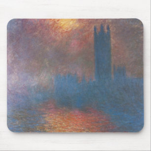 Houses of Parliament, Londen door Claude Monet Muismat