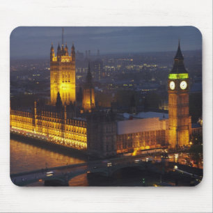 Houses van het Parlement, Big Ben, Westminster Muismat