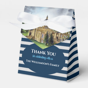 Housewarming Castle Howard York Waterverf Engeland Bedankdoosjes