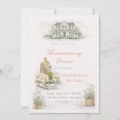 Housewarming Dinner Gathering Invitation (Devant)