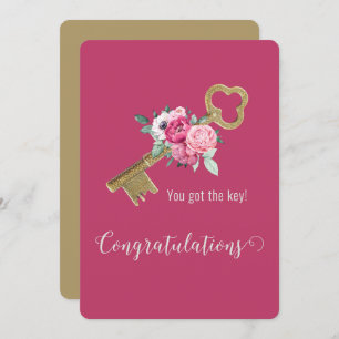 Housewarming Gefeliciteerd Nieuwe huiseigenaar Mod Kaart