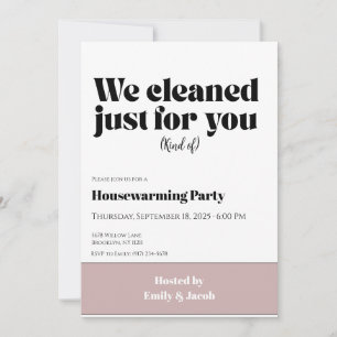 Housewarming Invitation • Funny New Home Party Inv Kaart