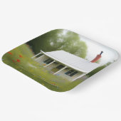 Housewarming Papieren Borden Bordje (Gebogen)