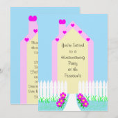 Housewarming Party Uitnodiging Leuk Huis (Voorkant / Achterkant)