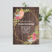 Housewarming Thuis Zoet Thuis Pompoen Uitnodiging (Staand voorkant)