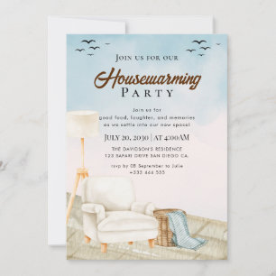 housewarming-uitnodiging kaart