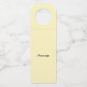 Housewarming Wine Bottle Hanger for Realtors (Achterkant)