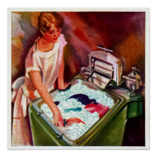 Housewife's dream magazine advertentie perfect poster