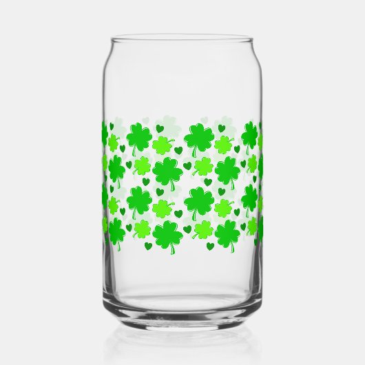 Housse à quatre feuilles St. Patrick's Day Can Gla (Verso)