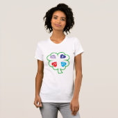 Housse de coeur T-shirt (Devant entier)
