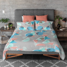 Abstrait Bauhaus demi-cercles Mod Pop Art Motif