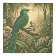 Majestic Tropical Bird dans la jungle verdoyante 3