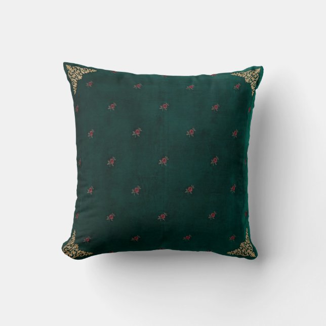 Housse de Coussin Baroque en Or de Coin  (Recto)