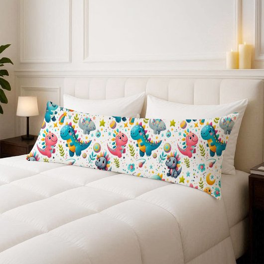 Housse de Coussin Corps de Dino Sarcelle Bébé Dino