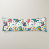 Housse de Coussin Corps de Dino Sarcelle Bébé Dino (Dos)