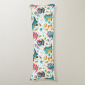 Housse de Coussin Corps de Dino Sarcelle Bébé Dino (Devant (Vertical))