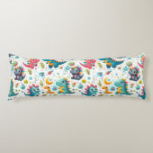 Housse de Coussin Corps de Dino Sarcelle Bébé Dino (Devant)