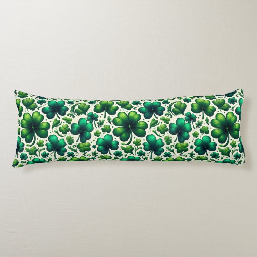 Housse de coussin corpulent Saint-Patrick chanceux (Devant)