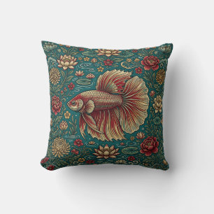 Housse de coussin de jardin de poisson Betta