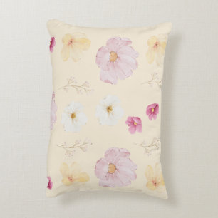 Housse de Coussin de Jeté Floral Warm Bloom