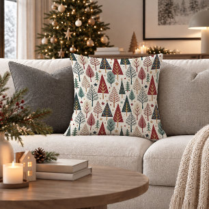 Housse de Coussin de Noël élégante de style scandi