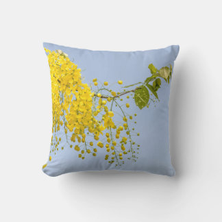 Housse de coussin décoratif en fleurs d'arbre Plui