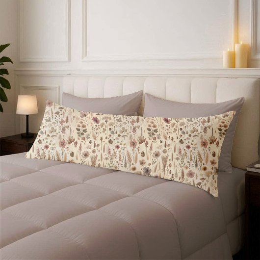 Housse de Coussin Fleur Pressée Herbier Vintage Co