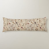 Housse de Coussin Fleur Pressée Herbier Vintage Co (Devant)
