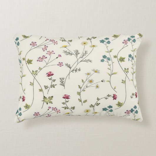 Housse de coussin fleurs sauvages, fleurs sauvages (Devant)