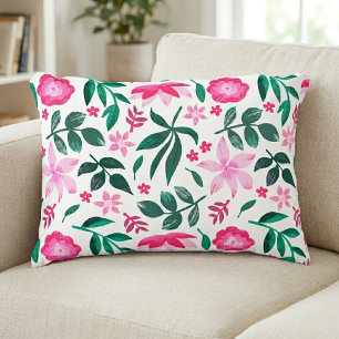 Housse de Coussin Floral de Printemps - Impression