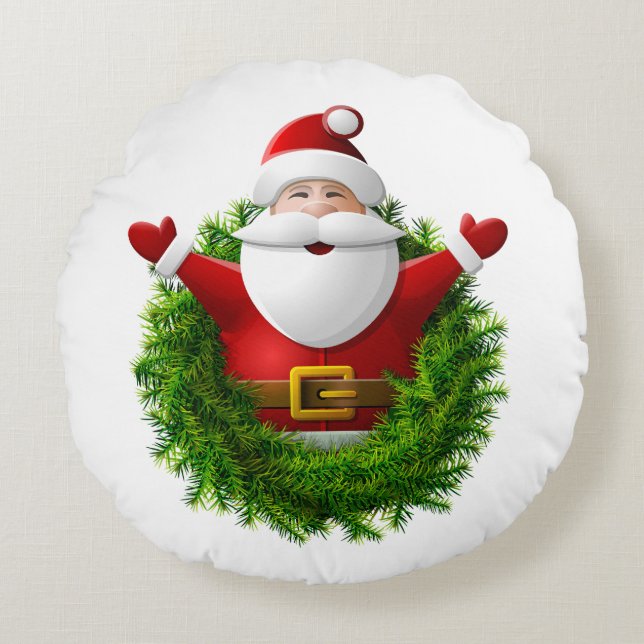 Housse de Coussin Père Noël  (Devant)
